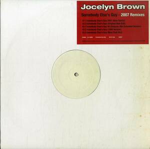 A00542078/12インチ1枚組-33RPM/ジョセリン・ブラウン(JOCELYN BROWN)「Somebody Elses Guy (2007年・SJB-207・UKガラージ・ハウス・HOUS