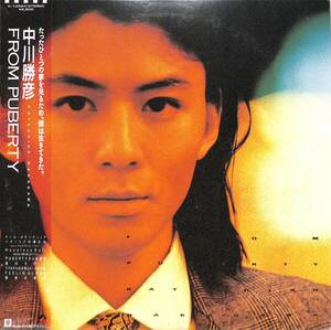 A00558535/LP/中川勝彦「From Puberty (1986年・K-12524・林哲司プロデュース)」