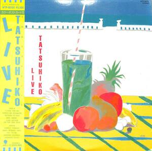 A00562755/LP/山本達彦(オレンジ) & Corss Beat「Tatsuhiko Live（1982年：WTP-80150）」