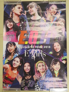 L00006542/□ポスター/100サイズ「E-Girls Live Tour 2018」