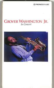 H00014200/VHS video /g Rover * Washington Jr.[ in * concert ]