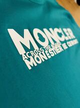 モンクレール MONCLER Tシャツ Sサイズ グリーン_画像3
