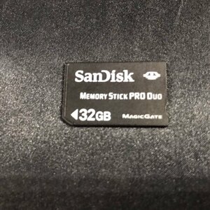59●中古●PSP SanDisk メモリースティック PROデュオ 32GB 動作確認・初期化済み●PSP●