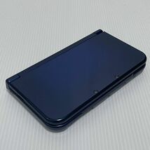 程度良好☆ 任天堂 Newニンテンドー3DS LL メタリックブルー 本体 new NINTENDO 3DS LL 動作確認済 metallic blue 新品充電器付_画像2