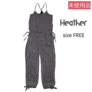 heather ヘザー オールインワン サロペット 小花柄