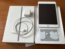 美品　Apple iPad mini 4 128GB A1538 ゴールド モデル 動作確認済 送料無料(即決の方プレゼント有り)_画像1