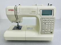 I♪ 通電品 ジャノメ コンピューターミシン S8880 844型 JANOME 裁縫 手工芸 ハンドクラフト _画像2