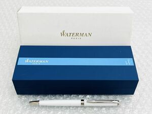 I♪ WATERMAN ウォーターマン ツイスト式 ボールペン メトロポリタン ホワイト 箱付き