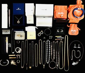 I! accessory brand set sale necklace ring earrings tiepin cuffs mone Givenchy Dunhill Swarovski other 