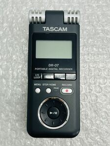 I! electrification goods TASCAM DR-07 portable digital recorder IC recorder recording machinery 