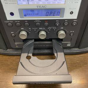 I★ 動作品TEAC ティアック GF-350 AM/FMステレオレコードプレーヤー CDレコーダー の画像3