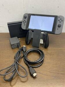 I★ 初期化済 ニンテンドースイッチ Nintendo Switch 本体 ジョイコン グレー 