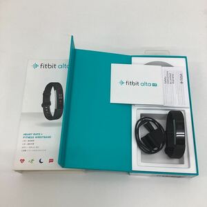 Fitbit AltaHR fitness Tracker Alta HR Black L size FB408SBKL-CJK