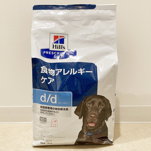 新品未開封　ヒルズ 食事療法食 犬用 d/d サーモン＆ポテト 食物アレルギーケア ドライ 3kg ドッグフード 犬用フード