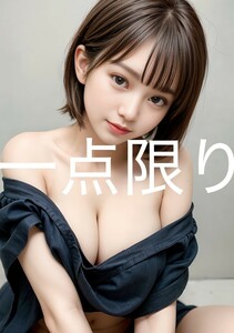 ai 美女 ポスター 高画質 かわいい 光沢紙 美 女 美少女 アートポスター a4サイズ 1点 美人 巨乳 美乳 美尻 お尻 ai 美女 ポスター R-1939