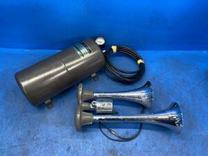 kita is laHKT V-30yan key horn 12v air horn air tanker / hose attached sound out OK