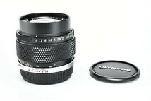 【美品】Late OLYMPUS オリンパス OM-SYSTEM ZUIKO AUTO-T 85mm f2 Portrait Lens オートフォーカス ポートレートレンズ EF-TN-JP328_画像4