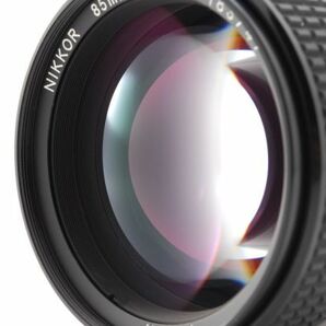 【美品】Nikon ニコン Ai-s Ais NIKKOR 85mm F1.4 MF Portrait Lens マニュアルフォーカス レンズ ポートレート #597の画像2