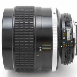 【美品】Nikon ニコン Ai-s Ais NIKKOR 85mm F1.4 MF Portrait Lens マニュアルフォーカス レンズ ポートレート #597の画像5