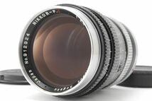 【美品】Nikon ニコン 105mm f/2.5 MF Lens マニュアルフォーカス レンズ Sマウント#564_画像1