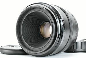 【美品】Canon キヤノン EF 50mm F2.5 Compact Macro Lens w/Caps EF Mount マクロレンズ EF-TN-JP335