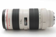 【美品】Canon キヤノン EF 70-200mm 2.8 L USM AF Zoom Lens オートフォーカス ズームレンズ #610_画像5