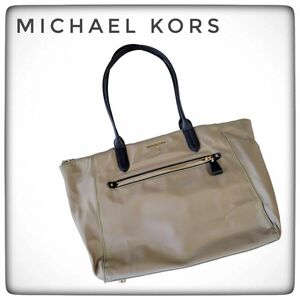 軽量【MICHAEL KORS】NYLON KELSEY ナイロン トートバッグ マイケルコース ショルダーバッグ