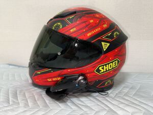 【中古品】SHOEI(ショウエイ) Z-7 VESSEL(Z7ヴェッセル)受注限定販売モデル 【L】SYGN HOUSE(サインハウス) B+COM(ビーコム) SB6X