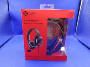 24-0 Elecom ge-ming headset HS-G30BK