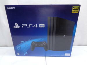 25-2　PS4　PlayStation4 本体 Pro　ジェット・ブラック　1TB　CUH-7200BB01　