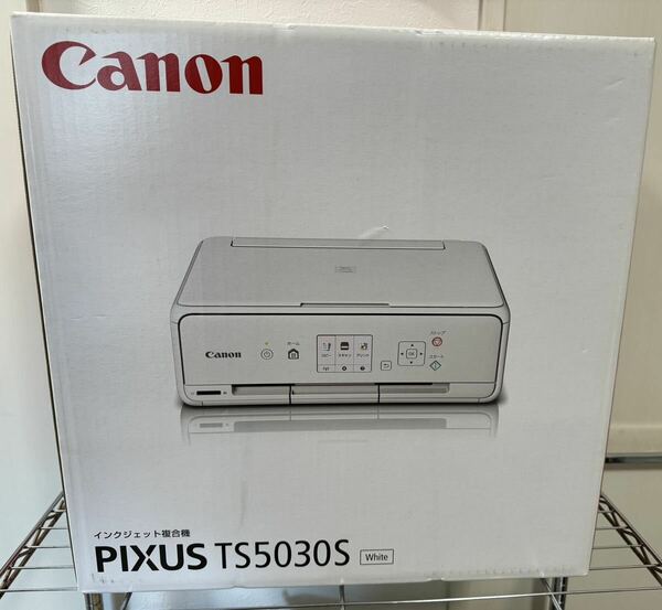 【新品】Canon プリンター インクジェット複合機 PIXUS TS5030S ホワイト