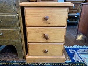  antique /Furniture Force/3 step chest / wood chest / side chest / western style chest / Country 