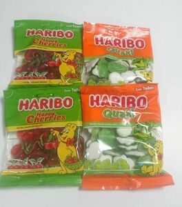 HARIBO ハリボー グミ フロッグ ハッピーチェリー 4袋