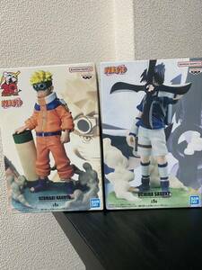 新品未開封 NARUTO ナルト Memorable Saga うずまきナルト フィギュア　うちはサスケ