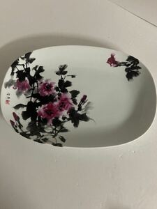 a1310) Noritake オールドノリタケ 内山雨海 プレート　絵皿 飾り皿。