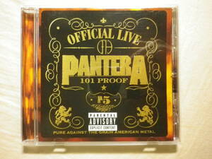 『Pantera/Official Live～101 Proof(1997)』(EASTWEST RECORDS 7559-62068-2,ドイツ盤,ライブ・アルバム,Where You Come From)