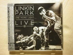 『Linkin Park/One More Light Live(2017)』(2017年発売,WPCR-17974,国内盤帯付,歌詞対訳付,ライブ・アルバム,Burn It Down,Numb)