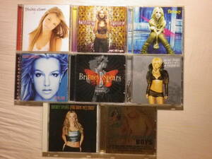 『Britney Spears CD8枚セット』(Baby One More Time,Oops! I Did It Again,Britney,In The Zone,My Prerogative,B In The Mix,Crazy,Boys)