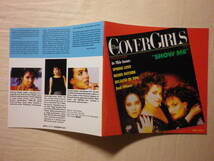 税表記無し帯 『The Cover Girls/Show Me(1987)』(1987年発売,VDP-1237,1st,廃盤,国内盤帯付,歌詞付,Beacause Of You,Promise Me)_画像6