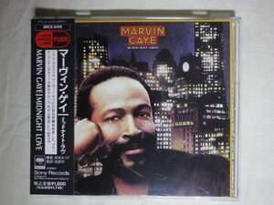 『Marvin Gaye/Midnight Love+1(1982)』(1991年発売,SRCS-6128,廃盤,国内盤帯付,歌詞対訳付,Sexual Healing,'Til Tomorrow,Soul,R&B)