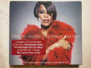 2 sheets set specification [Whitney Houston/My Love Is Your Love(1998)](ARISTA 07822 19037 2,EU record,Heartbreak Hotel,If I Told You That)