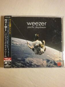 『Weezer/Pacific Daydream+1(2017)』(2017年発売,WPCR-17867,国内盤帯付,歌詞対訳付,Feels Like Summer,Happy Hour,パワー・ポップ)