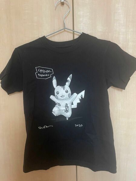 Tシャツ ブラック ユニクロ　ポケモン