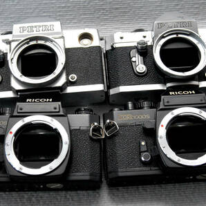 リコー・ペトリ製 昔の高級カメラ 4台まとめて 希少品 ジャンクの画像2