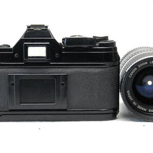 Canon キャノン 昔の高級一眼レフカメラ AE-1ボディ + 純正35-70mm高級レンズ付 希少品 ジャンクの画像3