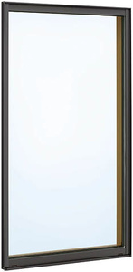 アルミサッシ YKK 装飾窓 フレミング FIX窓 W730×H1170 （06911） 単板