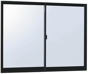 アルミサッシ YKK フレミング 半外付 引違い窓 W1640×H1370 （16013）単板