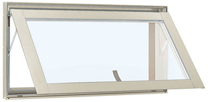 アルミサッシ YKK 装飾窓 フレミング 横滑り出し窓 W730×H370 （06903） 単板