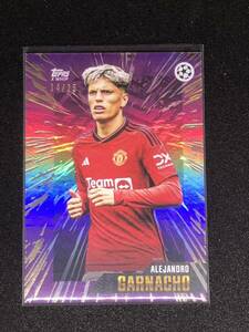 14/25 アレハンドロガルナチョ TOPPS GOLD SOCCER ALEJANDRO GARNACHO MANCHESTER UNITED マンチェスターユナイテッド