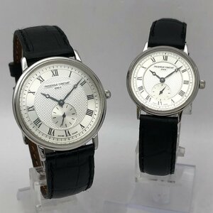 1円～/FREDERIQUE CONSTANT/フレデリックコンスタント/GENEVE/ FC235x3S5/3S6 / FC235X2S5/2S6 /2点まとめ/クォーツ/腕時計/ジャンク/T011